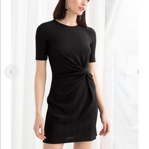 Black mini dress// size 0